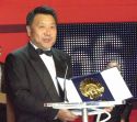 Masato Harada to present the Golden Shell Award
